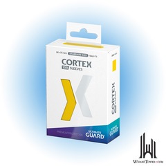 CORTEX GLOSSY YELLOW SLEEVES (100)